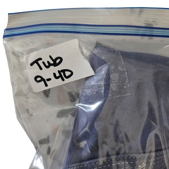 Zena Jeans Womens Grayish Blue A-Line Skirt‎ Sz 10 Side Zip Vintage Y2K - Picture 12 of 12